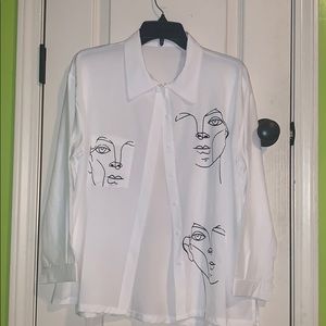 New collared blouse